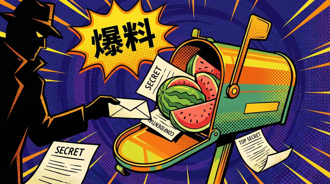 神秘视频 匿名爆料通道漫画插图